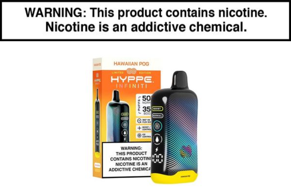 HYPPE INFINITI 50K DISPOSABLE VAPE - 50,000 PUFFS - Image 10