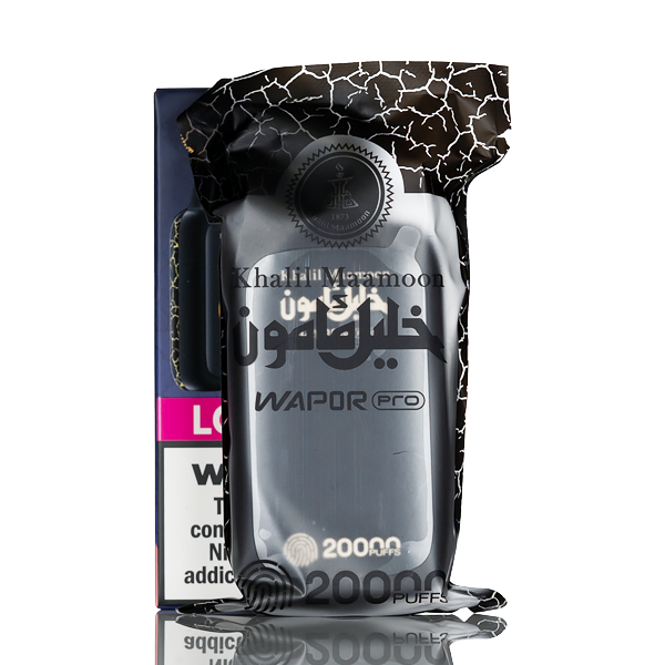 Khalil Maamoon Wapor Pro 20K Disposable Vape 20mL - Image 2