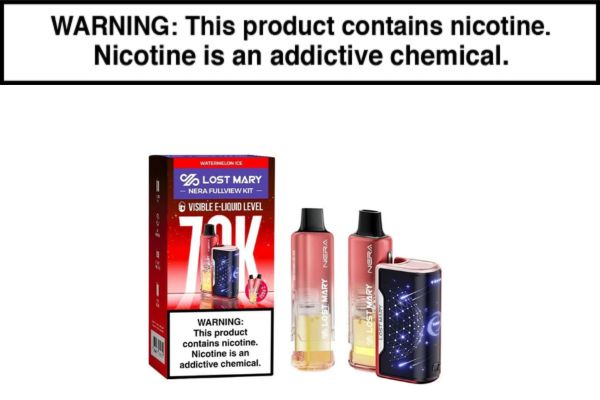 LOST MARY NERA FULLVIEW 70K DISPOSABLE FULL KIT - 70,000 PUFFS - Image 10