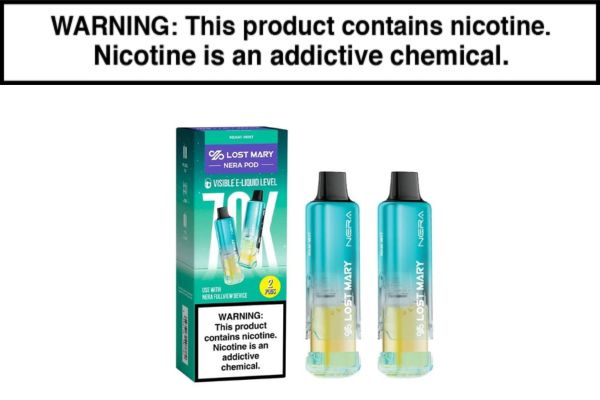 LOST MARY NERA FULLVIEW 70K DISPOSABLE PODS - 70,000 PUFFS - Image 3