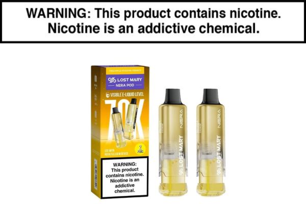 LOST MARY NERA FULLVIEW 70K DISPOSABLE PODS - 70,000 PUFFS - Image 4