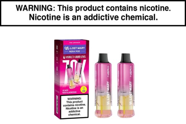 LOST MARY NERA FULLVIEW 70K DISPOSABLE PODS - 70,000 PUFFS - Image 5