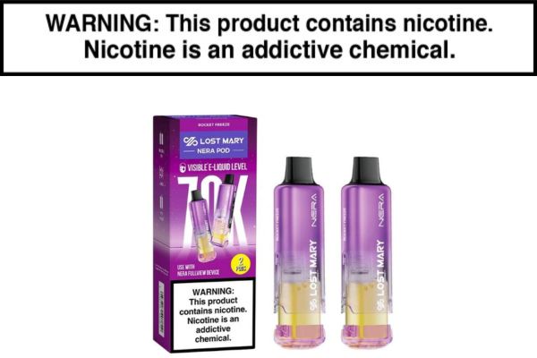 LOST MARY NERA FULLVIEW 70K DISPOSABLE PODS - 70,000 PUFFS - Image 7