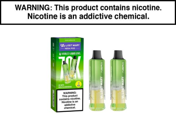LOST MARY NERA FULLVIEW 70K DISPOSABLE PODS - 70,000 PUFFS - Image 9