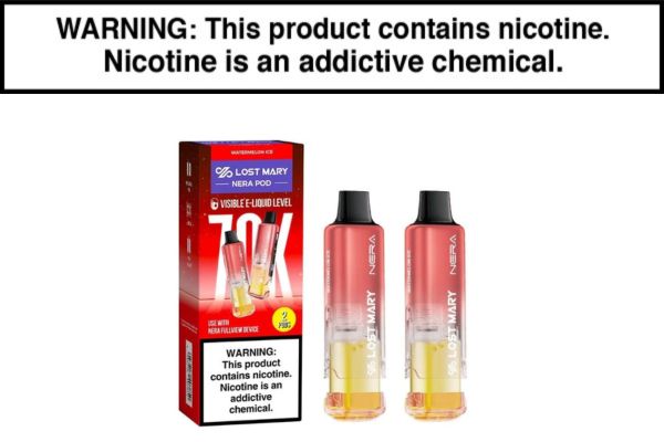 LOST MARY NERA FULLVIEW 70K DISPOSABLE PODS - 70,000 PUFFS - Image 10