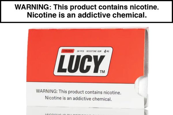 LUCY NICOTINE GUM - 10CT - Image 2