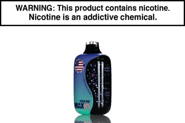 MAXUS Star 50K Disposable Vape - Image 6
