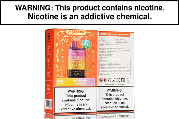Memers Switcher S22000 Puffs Disposable Vape 24mL - Image 3