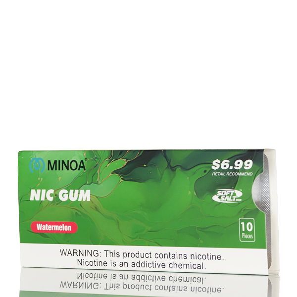 Minoa Soft Salt Nic Gum - Pack of 10 - Image 12