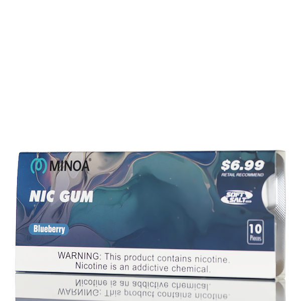 Minoa Soft Salt Nic Gum - Pack of 10 - Image 4