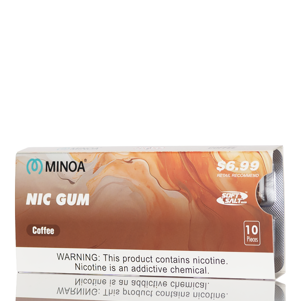 Minoa Soft Salt Nic Gum - Pack of 10 - Image 6