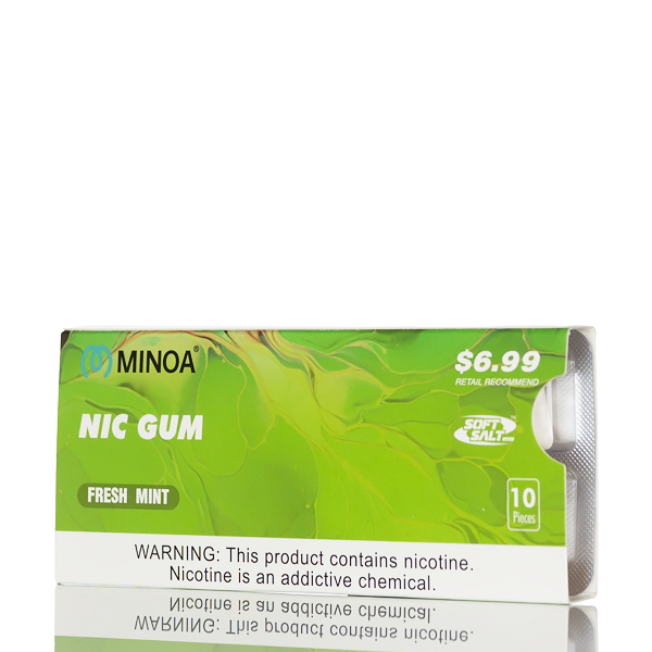 Minoa Soft Salt Nic Gum - Pack of 10 - Image 7