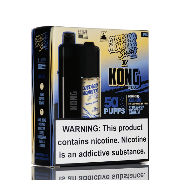 Monster Vape Labs X Kong by Zilla 50K Puffs Disposable 4.8% 30mL - Image 2