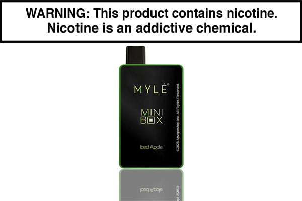 MYLE MINI BOX DISPOSABLE VAPE - 1500 PUFFS - Image 4