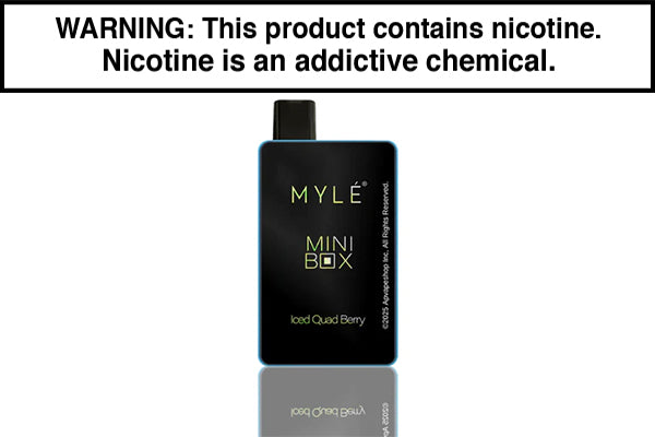 MYLE MINI BOX DISPOSABLE VAPE - 1500 PUFFS - Image 8