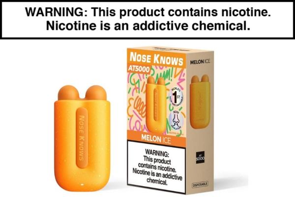 NOSE KNOWS AT5000 DISPOSABLE VAPE - 5000 PUFFS - Image 2