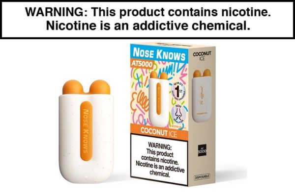 NOSE KNOWS AT5000 DISPOSABLE VAPE - 5000 PUFFS - Image 3