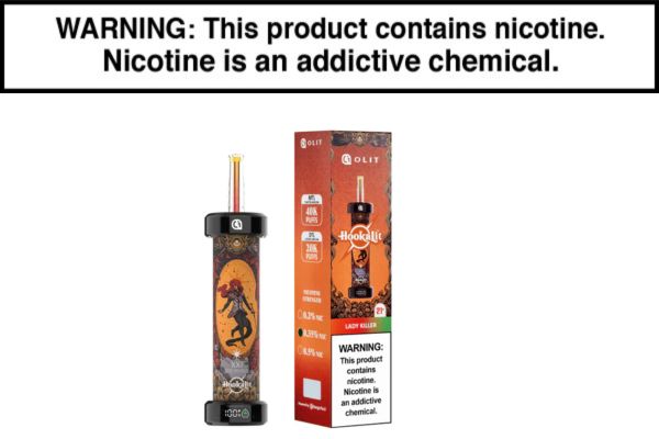 OLIT HOOKALIT 40K E-HOOKAH - 40,000 PUFFS - Image 3