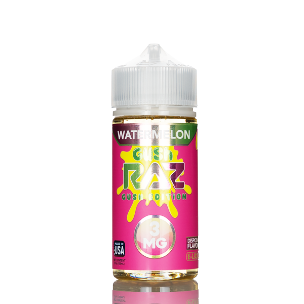 Pod Juice X RAZ E-Liquid - Watermelon Gush - 100mL - Image 2