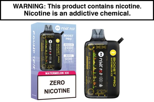 PYNE POD BOOST PRO 20K ZERO NIC DISPOSABLE VAPE - 20,000 PUFFS - Image 5