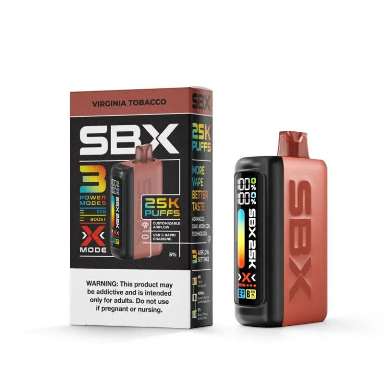 SBX 25K DISPOSABLE VAPE - 25,000 PUFFS - Image 12