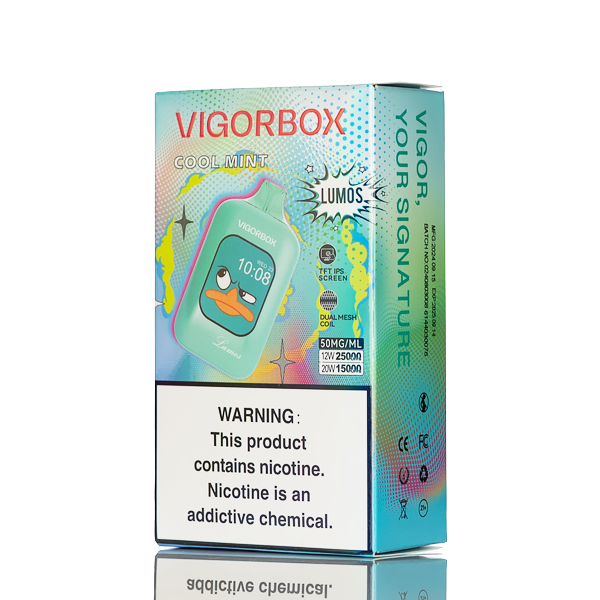Vigorbox Lumos 25K 25000 Puffs Disposable Vape 30mL - Image 3