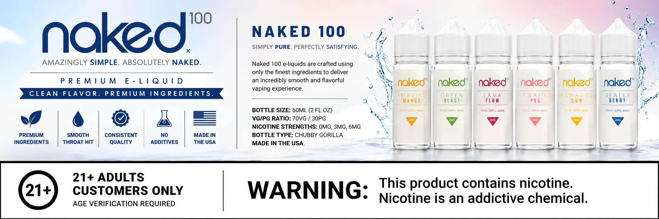 Naked 100 Vape Juice